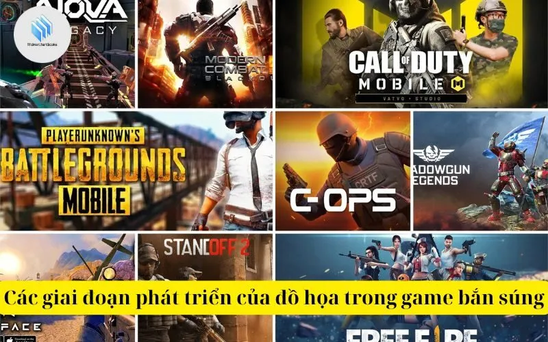 Các giai đoạn phát triển của đồ họa trong game bắn súng