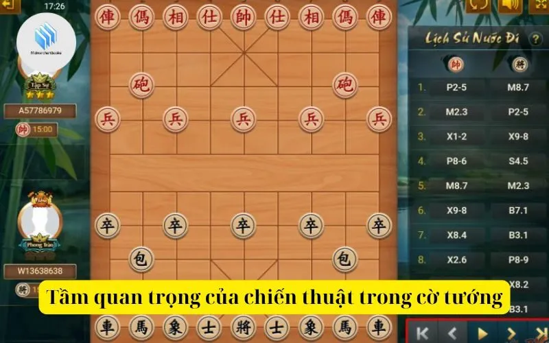 Tầm quan trọng của chiến thuật trong cờ tướng